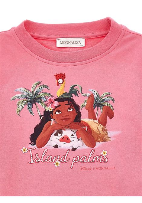 Felpa con stampa oceania MONNALISA KIDS | 19H629 80060093